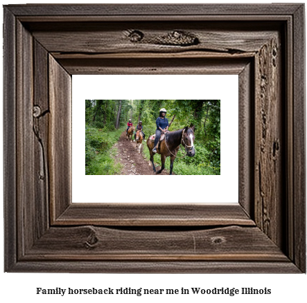 family horseback riding near me in Woodridge, Illinois